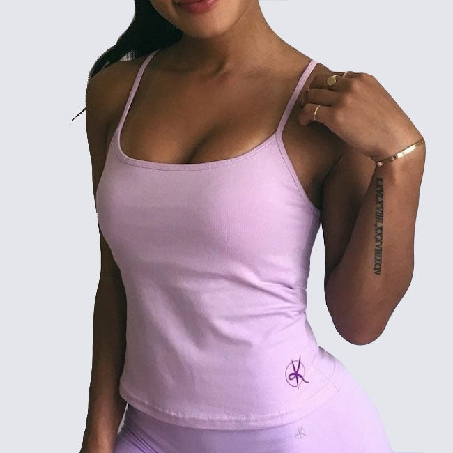Buy Yoga Cami  LAVENDER by Workouts By Katya online - WBK FIT