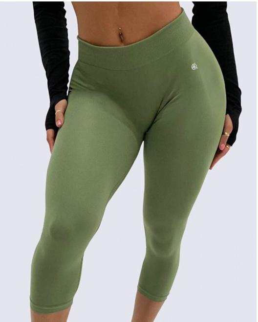 Windy Wednesday - Leggings - Olive green – green.active.lifestyle